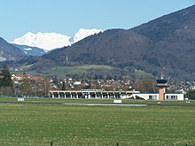 L'aéroport d'Annecy - Meythet.