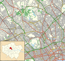 Royal Free Hospital is located in London Borough of Camden