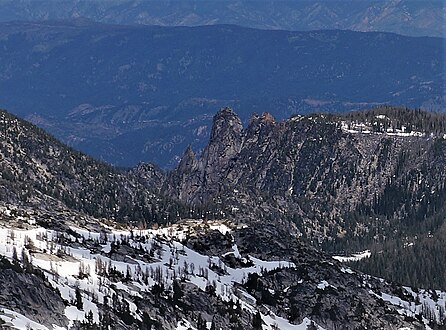 Southwest aspect, as seen from Little Annapurna