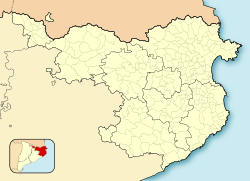 Garriguella is located in Province of Girona