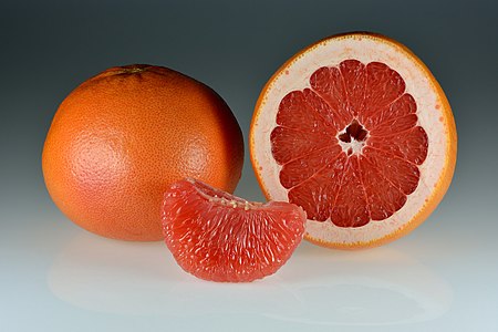 Grapefruits - whole-halved-segments