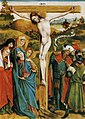 Johann Koerbecke, Marienfelder Altar, Crucifixion of Christ, 1443-1556/7