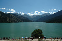 Tian-Shan-Gebirge in Xinjiang