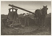 Kleimolen in Norfolk door Peter Henry Emerson, ca. 1885