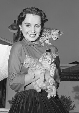 Susan Cabot omstreeks 1950