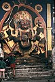 Imagem de Bhairava no Durbar Square, Kathmandu