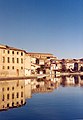 Le bassin du Canal du Midi à Castelnaudary.