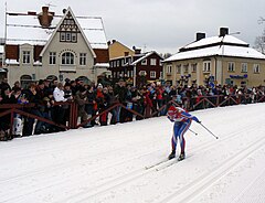 Elin Ek beim Wasalauf (Tjejvasan) 2007.