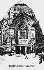 Le Gaumont-Palace en 1914, au 1, rue Caulaincourt.