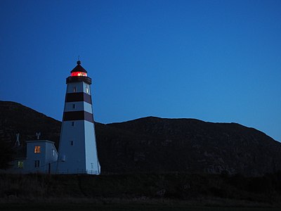 Alnes Lighthouse by Nils Botnmark