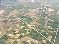 Image 69Agricultural fields in the Kampong Cham province, aerial (from Agriculture in Cambodia)