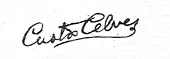 signature de Castro Alves