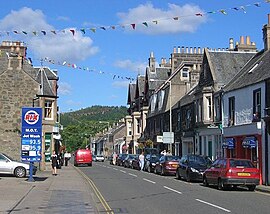 Hauptstraße von Comrie