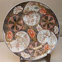 Ko-Imari dish, 1700–1740