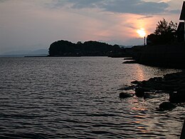 満願寺城遠景