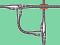 File:Verkehrsknoten teilplangleich.svg