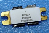 BLF861A RF LDMOS transistor. RF LDMOS transistor 860 MHz 150 W.