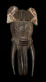 African elephant mask (Ivory Coast)