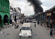 Kehancuran di Port-au-Prince