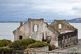 Officers’ Club (or Social Hall) at Alcatraz Island, San Francisco, California, USA