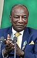 GuineaAlpha Condé, President, 2017 chairperson of the African Union