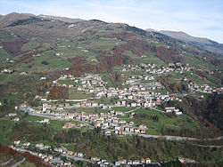 Skyline of Gorno