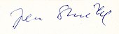 signature de Jan Skácel