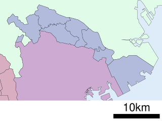 川崎市行政区画図