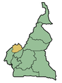 07. Location of the Northwest Province in Cameroon