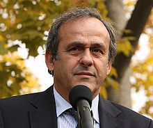 Michel Platini v roce 2010