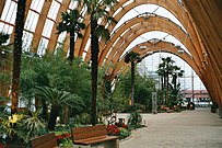 Le Sheffield Winter Garden à Sheffield.