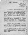 English: 1919 letter from Commanding Officer of the 142nd infantry to the General of the 36th division stating that the enemy could not translate the Choctaw language.