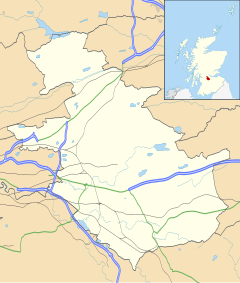 Cumbernauld is located in North Lanarkshire