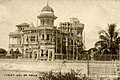 Palacio del Valle in construction, in 1915.