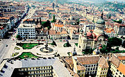 Blick auf den Avram Iancu Platz