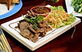 'Suea rong hai': grilled beef served with a chilli dip