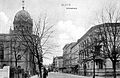 Synagogue (on the left)