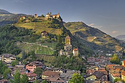 Skyline of Chiusa