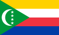 Drapeau des Comores.