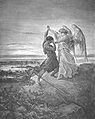 Jacob Wrestling with the Angel, Gustave Doré, 1855