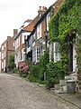 Image 2Mermaid Street in Rye showing typically steep slope and cobbled surface (from Portal:East Sussex/Selected pictures)