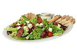 Salad platter