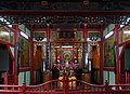 * Nomination Tainan, Taiwan: Interior view of Dehua Hall (dé huā táng 德化堂) of the Longhua Buddhist Sect. The temple is one of two remaining in Taiwan that belong to the Longhua Sect of Buddhism. This one is dedicated to worshipping Guan Yin. --Cccefalon 01:20, 14 March 2016 (UTC) * Promotion Good quality. --Ralf Roletschek 01:51, 14 March 2016 (UTC)