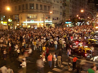 Cassolada en suport a l'aturada agropecuària de 2008