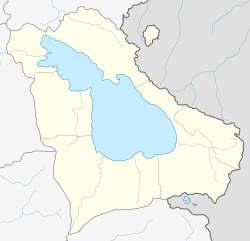 Kalavan is located in Gegharkunik