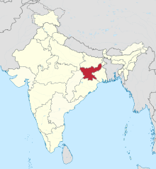 Jharkhand in India.svg