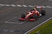 Testing at Barcelona, March