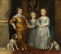 The Three Eldest Children of Charles I 1635-1636