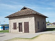 The Old Parker Jail was built in 1914.