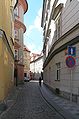 Čeština: Praha, Malá Strana - Prokopská (pohled od Maltézského náměstí)